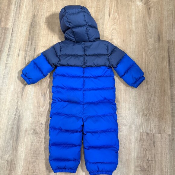Ralph Lauren Blue Down Puffer  Snowsuit 18 Months Baby Boy - Picture 2 of 7
